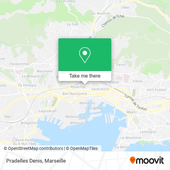Pradelles Denis map
