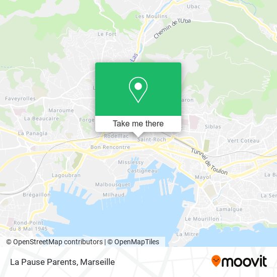 La Pause Parents map
