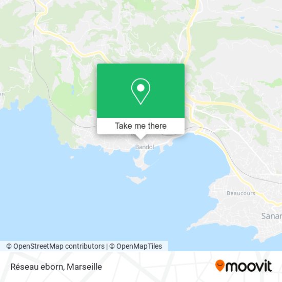 Réseau eborn map
