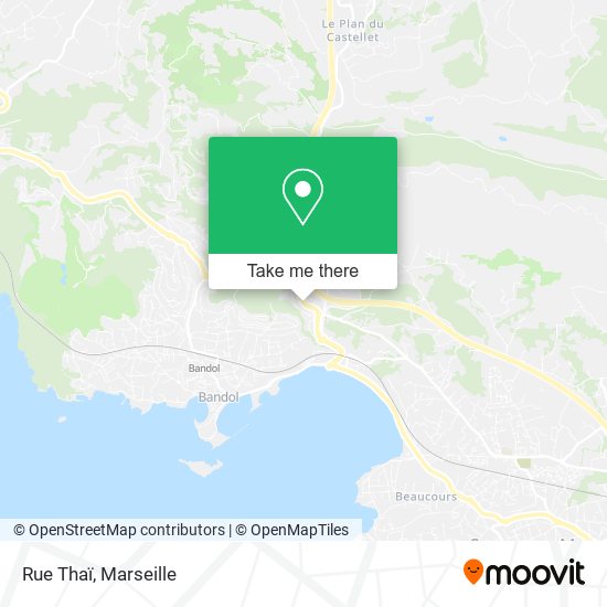 Rue Thaï map