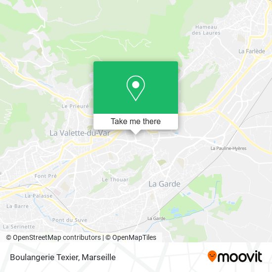 Boulangerie Texier map