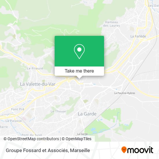 Groupe Fossard et Associés map