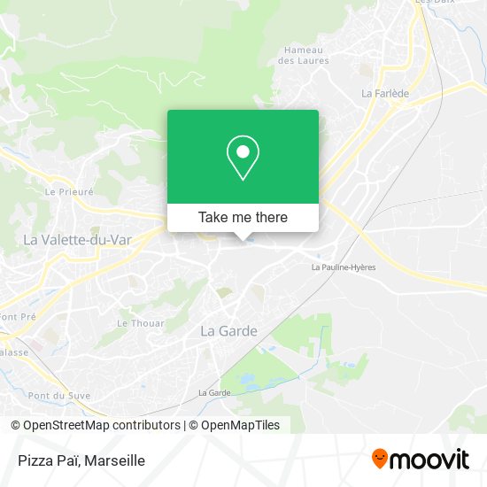 Pizza Paï map