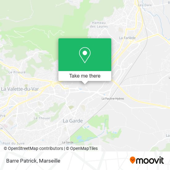 Barre Patrick map