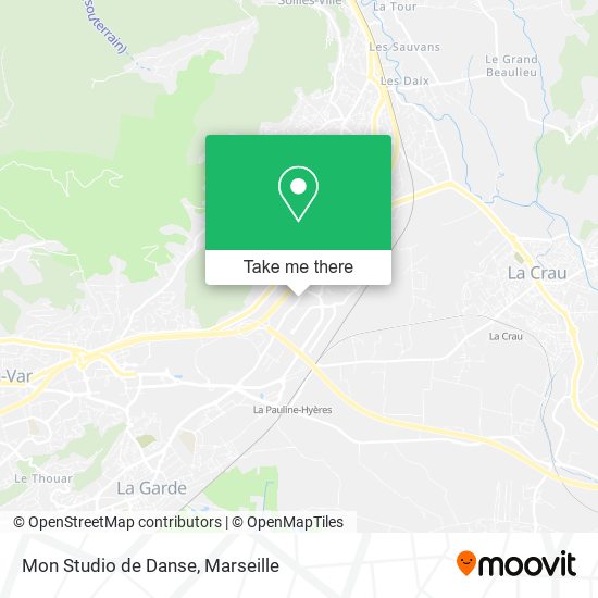 Mon Studio de Danse map