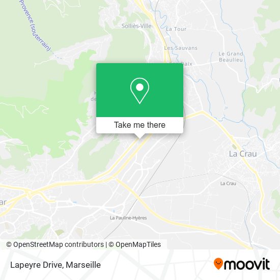 Lapeyre Drive map