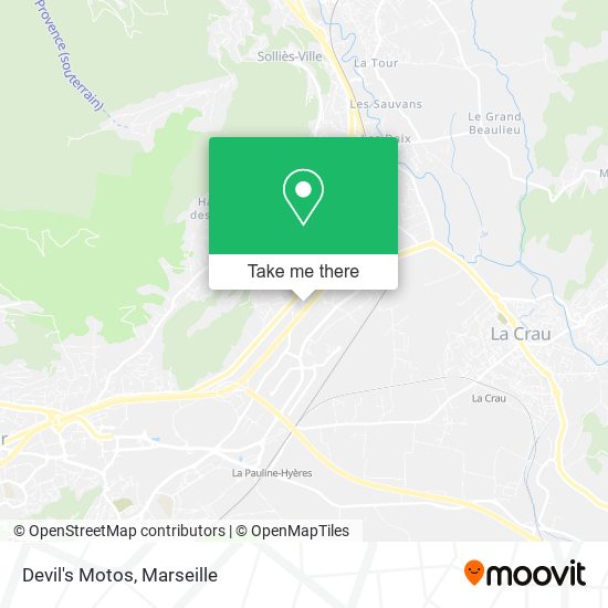Devil's Motos map