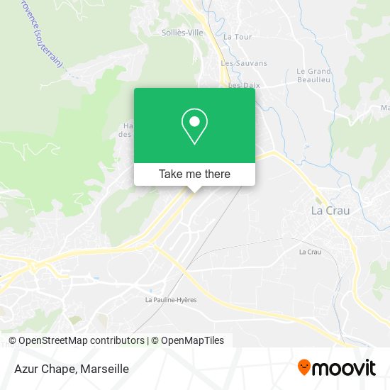 Azur Chape map
