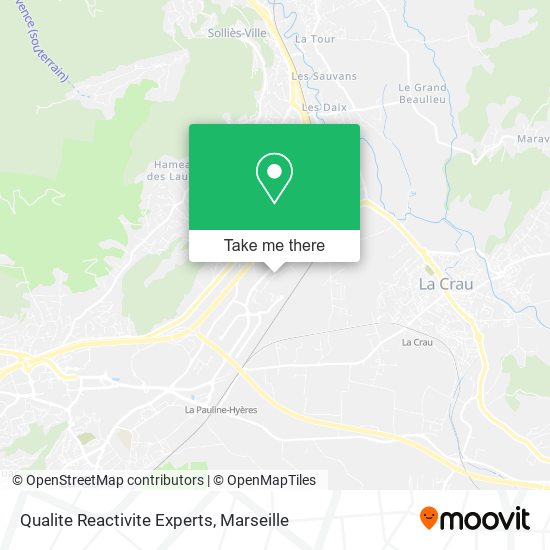 Qualite Reactivite Experts map