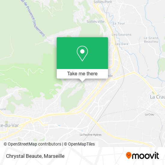Chrystal Beaute map