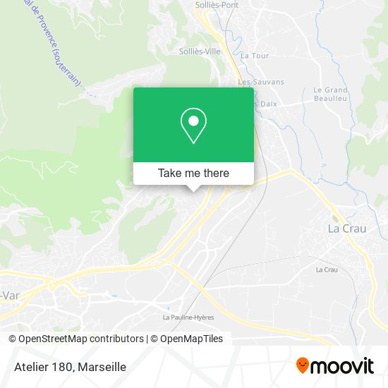 Atelier 180 map
