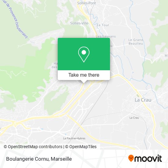 Boulangerie Cornu map