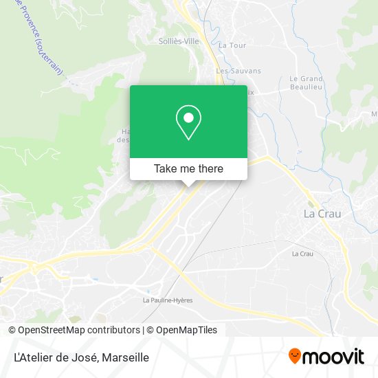 L'Atelier de José map