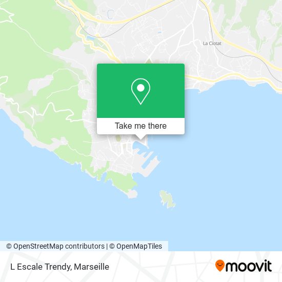 L Escale Trendy map