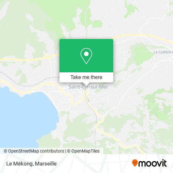 Le Mékong map