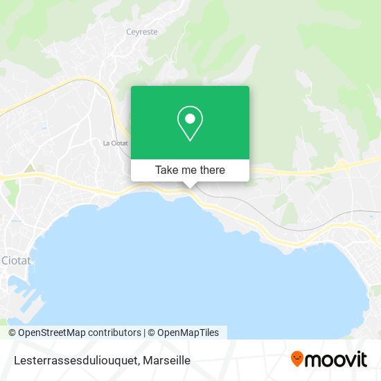 Lesterrassesduliouquet map