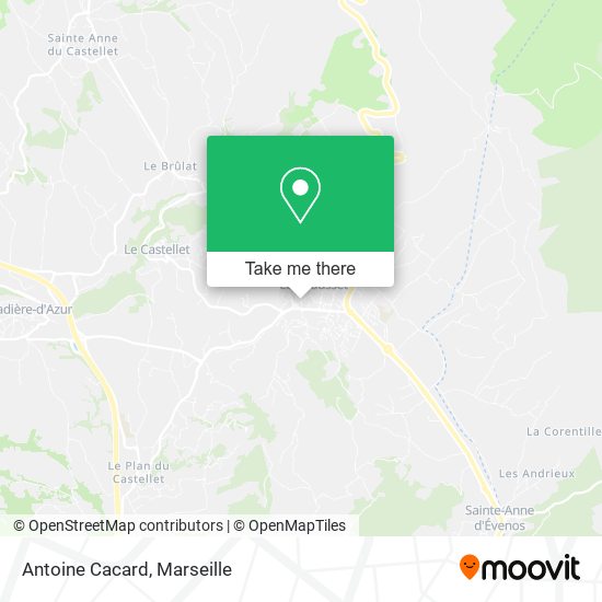 Antoine Cacard map