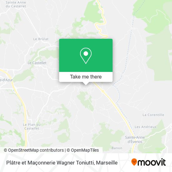 Plâtre et Maçonnerie Wagner Toniutti map