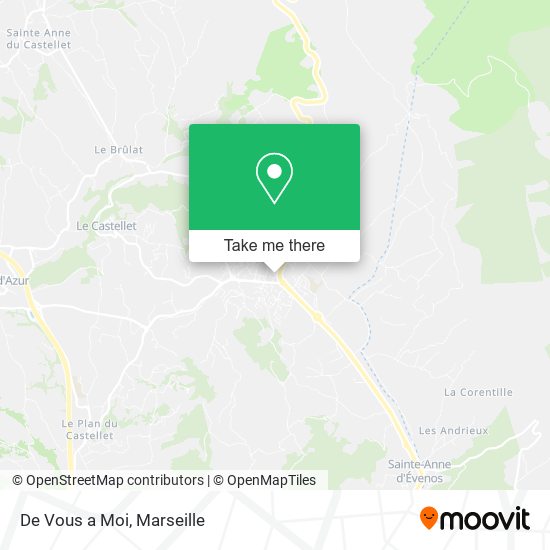 De Vous a Moi map