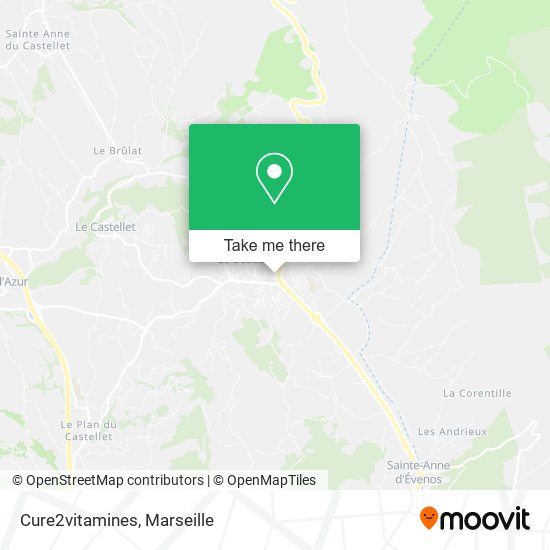 Cure2vitamines map