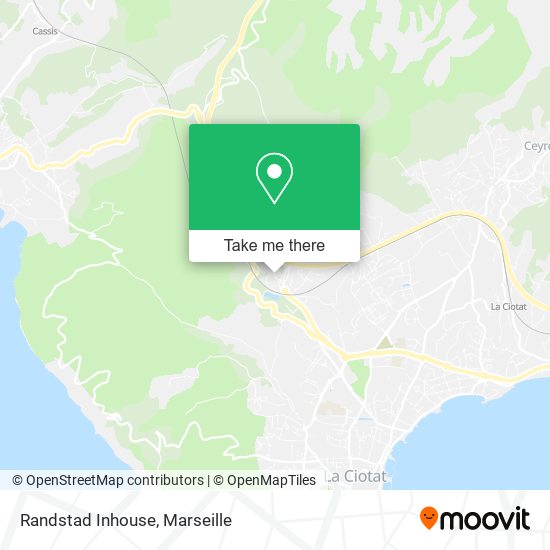 Randstad Inhouse map