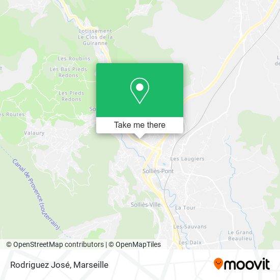 Rodriguez José map