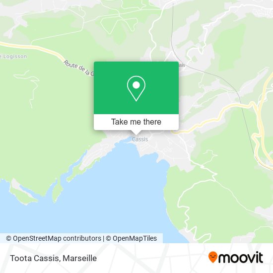 Toota Cassis map