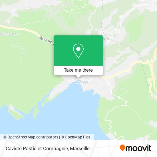 Caviste Pastis et Compagnie map