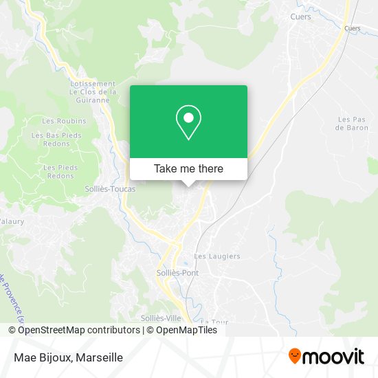 Mae Bijoux map