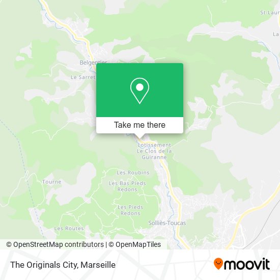 The Originals City map