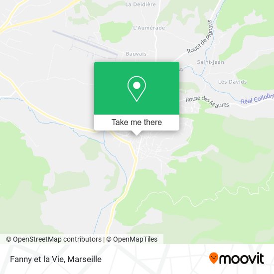 Fanny et la Vie map