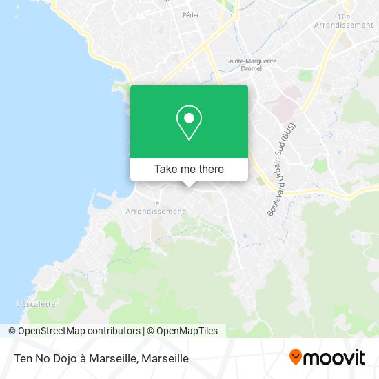 Ten No Dojo à Marseille map