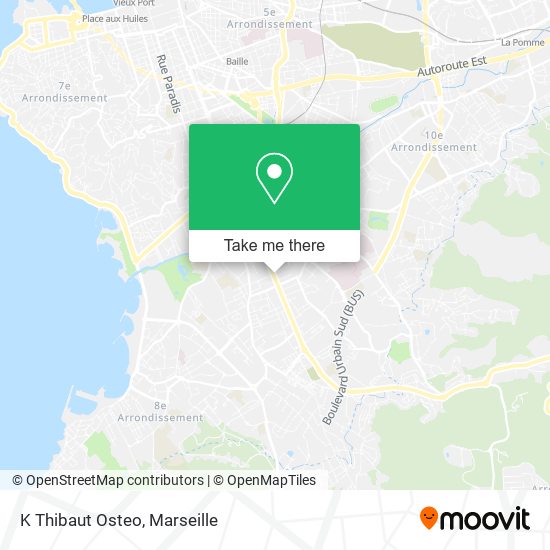 K Thibaut Osteo map