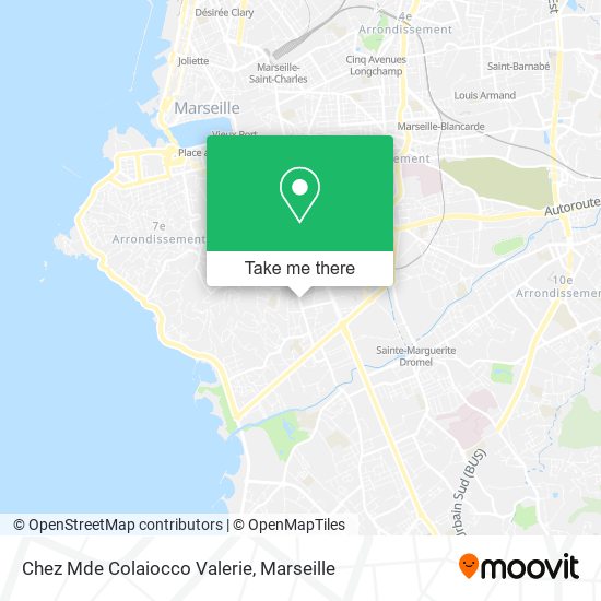Chez Mde Colaiocco Valerie map