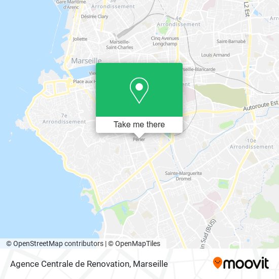 Agence Centrale de Renovation map