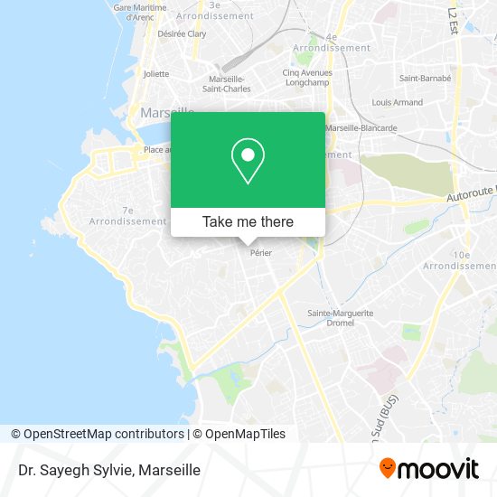 Dr. Sayegh Sylvie map