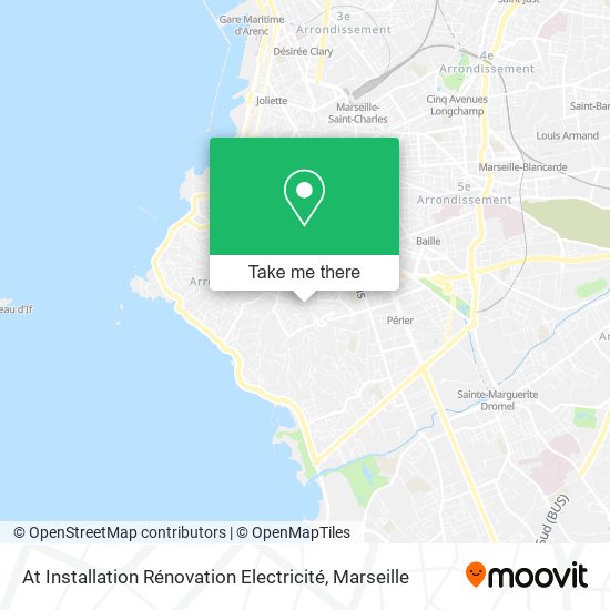 At Installation Rénovation Electricité map