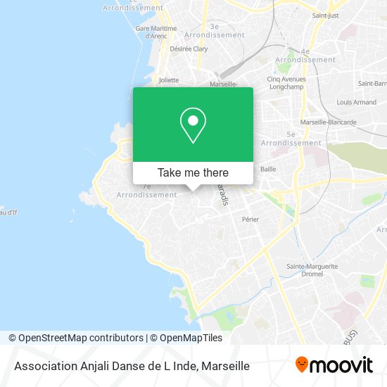 Mapa Association Anjali Danse de L Inde