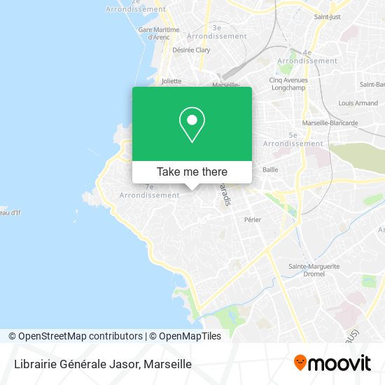 Mapa Librairie Générale Jasor