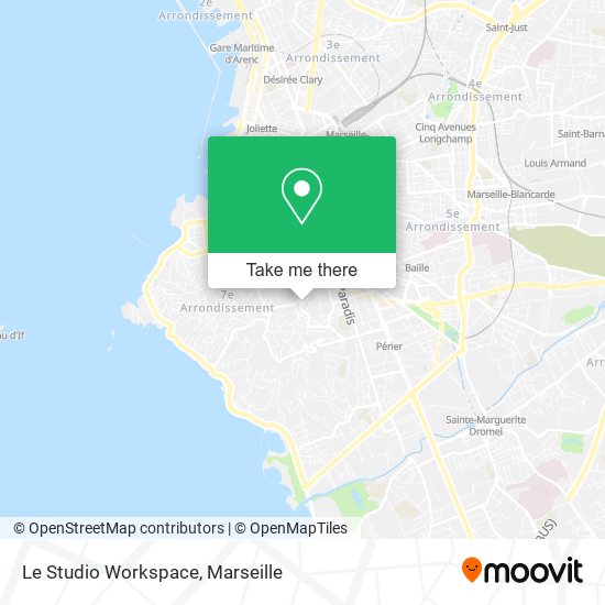 Le Studio Workspace map