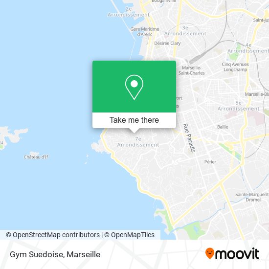 Gym Suedoise map