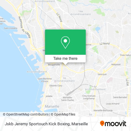 Jskb Jeremy Sportouch Kick Boxing map