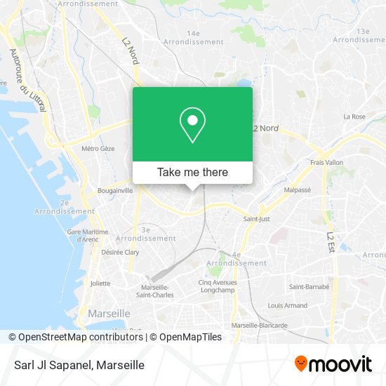Sarl Jl Sapanel map