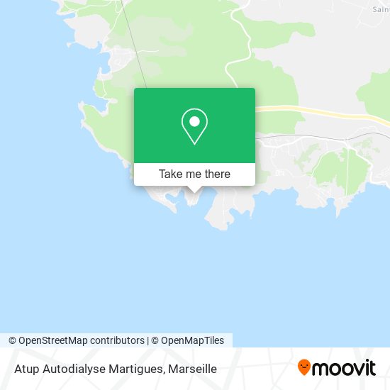 Atup Autodialyse Martigues map