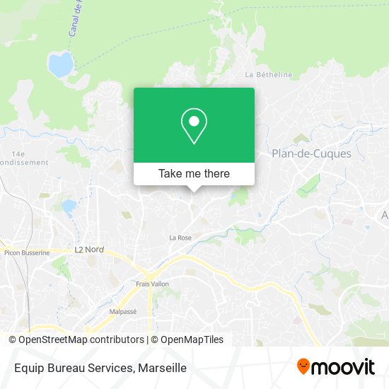 Equip Bureau Services map
