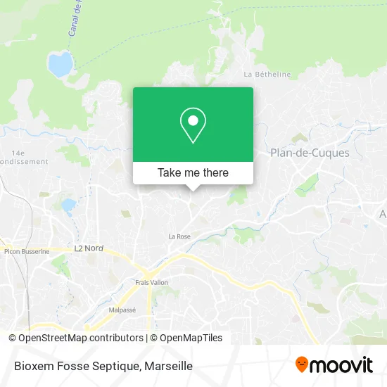 Bioxem Fosse Septique map