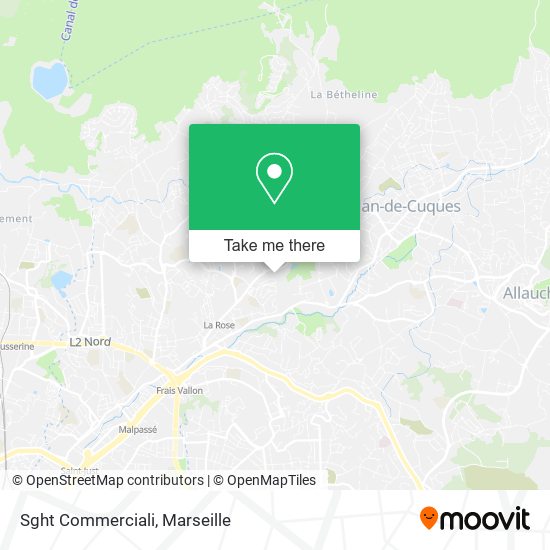 Sght Commerciali map