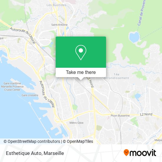 Esthetique Auto map