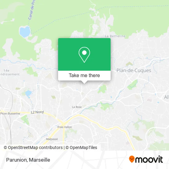 Parunion map