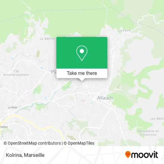 Kolrina map